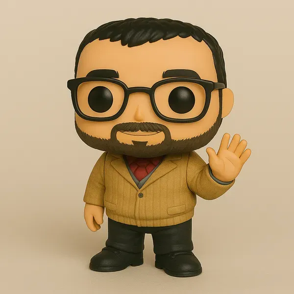 Figurine style Pop à l'effigie d'un client